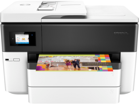HP OfficeJet Pro 7740 Wide Format All-in-One Printer -  للمكاتب الهندسية بشكل خاص 