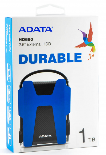 هاردسك خارجي ADATA HD680 2.5'' External HDD DURABLUE 1TB